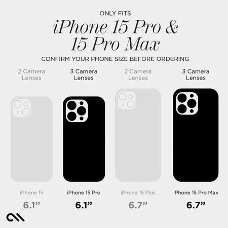 Case-Mate alumínium gyűrűs lencsevédő - Védőüveg iPhone 15 Pro / iPhone 15 Pro Max kamera lencséjéhez (Twinkle)