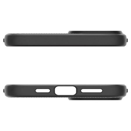 Spigen Liquid Air - Coque pour iPhone 15 (Noir mat)