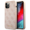 Guess 4G Metal Gold Logo - Coque iPhone 12 Pro Max (rose)