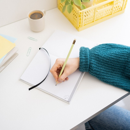 Snoopy - Plush notebook / notebook A5 from the Lazy Days collection