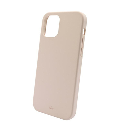 PURO ICON Cover - Coque pour iPhone 12 Mini avec protection antimicrobienne (Rose sable)