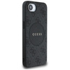 Guess 4G Circle Classic Logo MagSafe - pouzdro pro iPhone 16e (černé)