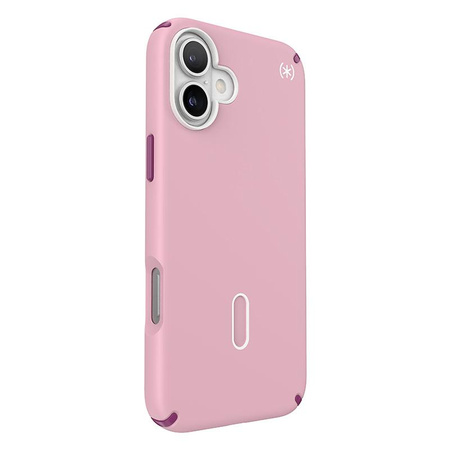Speck Presidio2 Pro ClickLock & MagSafe - iPhone 16 Plus Case (Wednesday Pink / Boysenberry Purple / White)