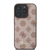 Guess Peony Script MagSafe - iPhone 16 Pro Tasche (braun)