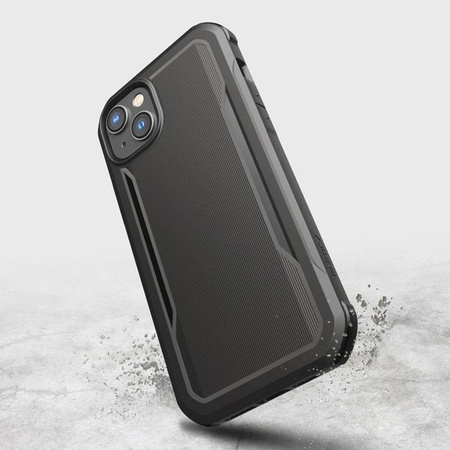 X-Doria Raptic Fort Built MagSafe - Coque blindée iPhone 14 Plus (Chute testée 6m) (Noir)