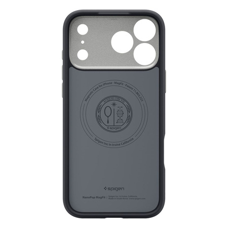 ETUI DO IPHONE 17 PRO MAX do MAGSAFE SPIGEN NANO ORYGINALNE CZARNE CASE