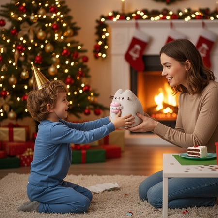 Pusheen - Pluszowa maskotka z lodową kanapką 24 cm