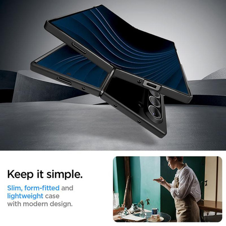Spigen Airskin - Etui pour Samsung Galaxy Z Fold 6 (Noir)