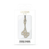 Guess Phone Strap 4G Glitter Charm - Zawieszka do telefonu