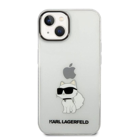 Karl Lagerfeld IML NFT Choupette - pouzdro pro iPhone 14 (průhledné)