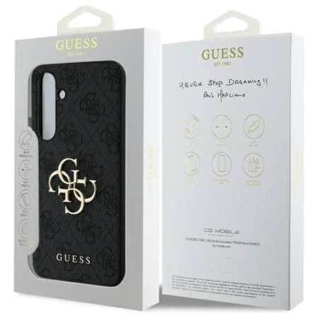 Guess 4G Big Metal Logo - Samsung Galaxy S24 FE Case (grey)