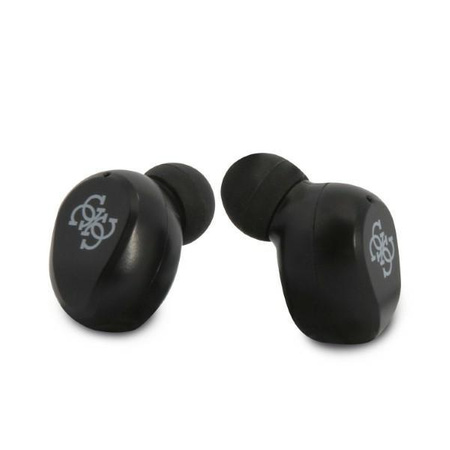 Guess True Wireless Earphones BT5.0 5H - TWS écouteurs + étui de chargement (noir)