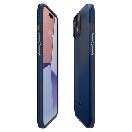 Spigen Thin Fit - pouzdro pro iPhone 15 (námořnická modrá)