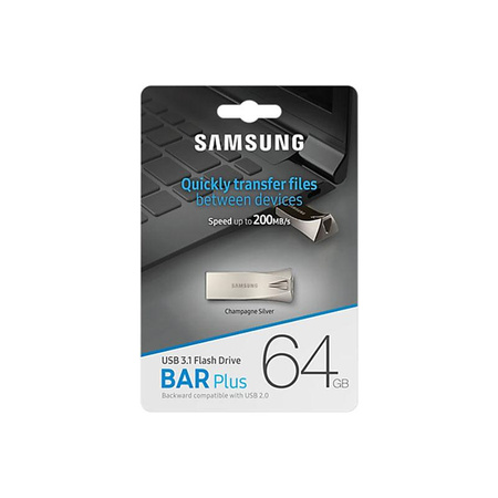 Samsung Bar Plus - 64 GB USB 3.1 Flash disk (šampaňské)