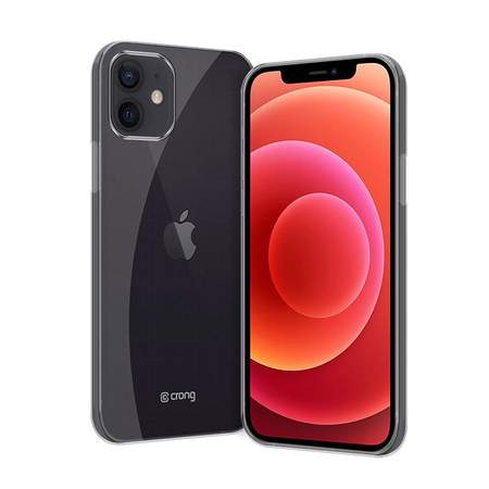 Crong Crystal Slim tok - iPhone 12 / iPhone 12 Pro tok (átlátszó)