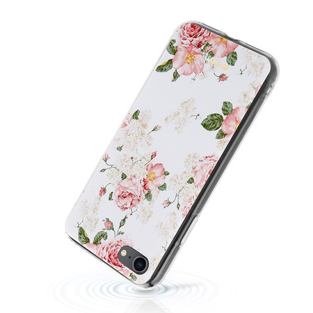 Crong Flower Case - Coque iPhone SE (2022/2020) / 8 / 7 (motif 02)