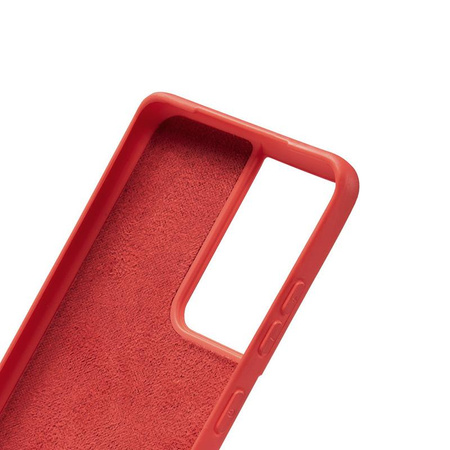 Crong Color Cover - Étui Samsung Galaxy S21 Ultra (rouge)