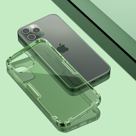 Nillkin Nature TPU tok - tok Apple iPhone 12 Pro Max készülékhez (sötétzöld)