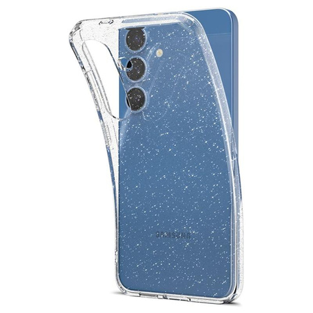 Spigen Liquid Crystal Glitter - Etui pour Samsung Galaxy S25+ (Transparent)