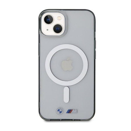 BMW Silver Ring MagSafe - iPhone 14 Plus Case (Transparent)