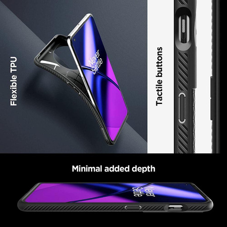 Spigen Liquid Air - Case for OnePlus 11 5G (Black)