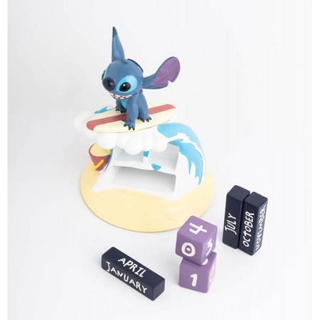 Disney Stitch Surfer - Věčný 3D kalendář