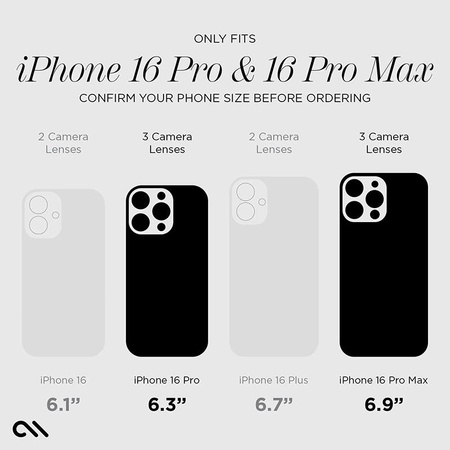 Case-Mate alumínium gyűrűs lencsevédő - Védőüveg iPhone 16 Pro / iPhone 16 Pro Max kamera lencséjéhez (Twinkle)