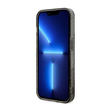 Guess Glitter Gold MagSafe - Case for iPhone 14 Pro Max (Black)