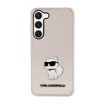 Karl Lagerfeld IML NFT Choupette - Pouzdro pro Samsung Galaxy S23+ (růžové)