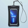 Spigen A610 Universal Waterproof Float Case - Étui pour smartphones jusqu'à 6,9" (Noir)