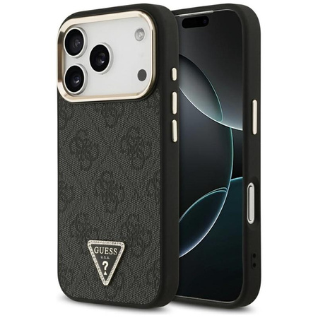 Guess 4G Triangle Logo MagSafe - Case iPhone 17 Pro (black)