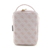 Guess 4G - Sac de voyage universel à rayures imprimées - Organisateur d'accessoires (rose)