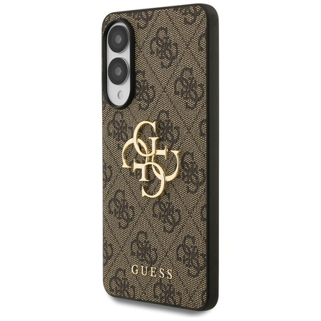 Guess Big 4G Classic Logo - Etui pour Samsung Galaxy S25 Edge (marron)