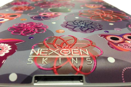 Nexgen Skins - iPad mini 3D hatású tok bőrkészlet (Owlettes 3D)