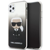 Karl Lagerfeld Iconic Karl Gradient - iPhone 11 Pro Max Case (black)