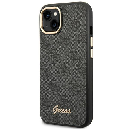 Guess 4G Metal Camera Outline Case - Coque pour iPhone 14 Plus (Noir)