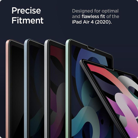 Spigen GLAS.TR EZ FIT - Tempered glass for Apple iPad Pro 11" / iPad Air 10.9" (5th-4th gen.) (Transparent)