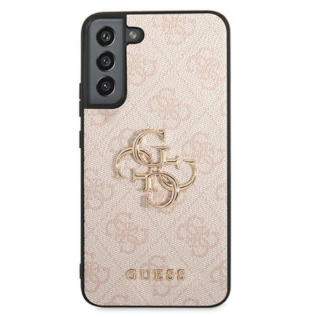 Guess 4G Big Metal Logo - Etui Samsung Galaxy S22+ (różowy)