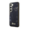 Guess Golden Marble Collection - pouzdro pro Samsung Galaxy S23+ (černé)