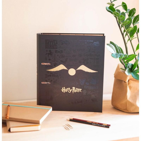 Harry Potter - A4 binder (2 rings, rubber band)