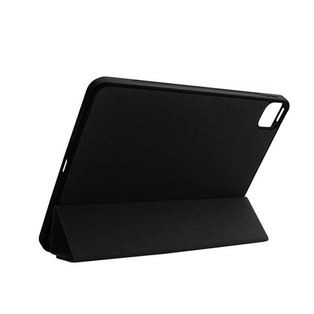 Crong FlexFolio - iPad Air 11" Tasche M3 (2025) / iPad Air 11" M2 (2024) / iPad Air 10.9" (5. - 4. Gen.) / iPad Pro 11" (2022-2021) mit Apple Pencil (schwarz)