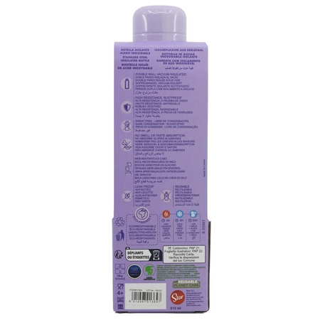 Disney Stitch - Collezione Palms Borraccia Termica in Acciaio Inox 515 ml