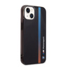 BMW Tricolor Stripe - Coque pour iPhone 14 (Noir)