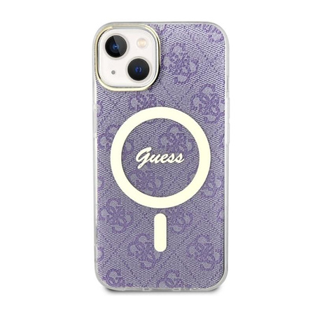 Guess 4G MagSafe - iPhone 14 Plus Case (Purple)