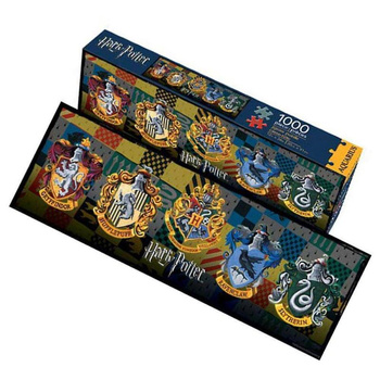 Harry Potter - Puzzles 1000 Elemente in einer dekorativen Box (Hogwarts Häuser)