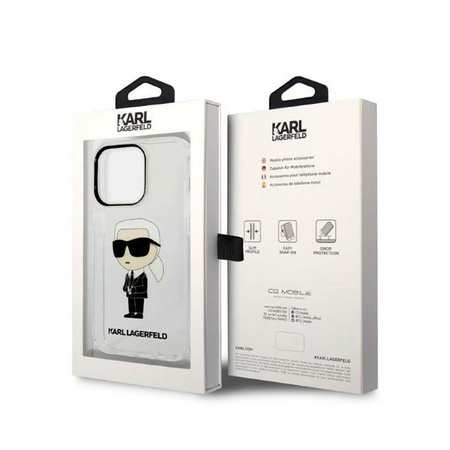 Karl Lagerfeld IML NFT Ikonik - iPhone 14 Pro Max Case (transparent)