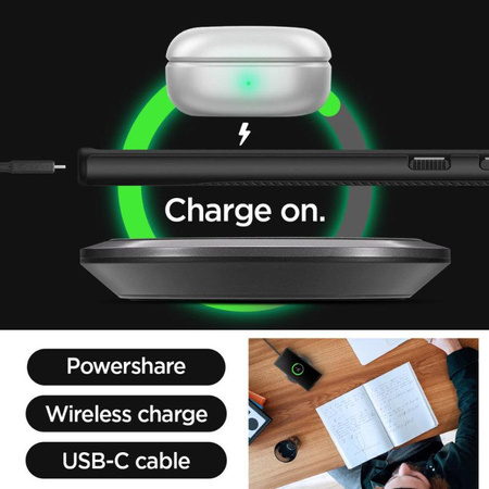 Spigen Neo Hybrid - Etui pour Samsung Galaxy S23 Ultra (Noir)