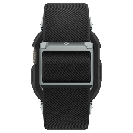 Spigen Lite Fit "Pro" - Gehäuse mit Armband für Apple Watch Ultra 1/2 49 mm (Mattschwarz)