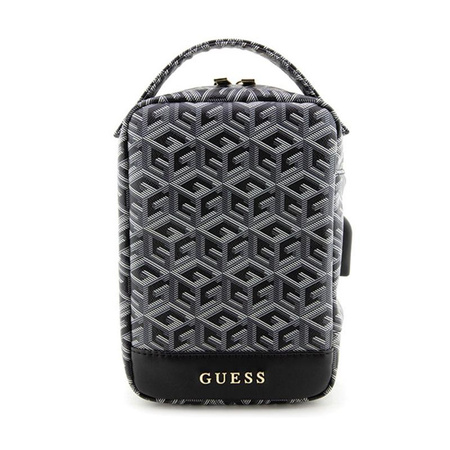 Guess GCube Stripe Travel Universal Bag - Accessory Organiser (Black)