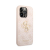 Guess 4G Big Metal Logo - Coque iPhone 15 Pro (rose)